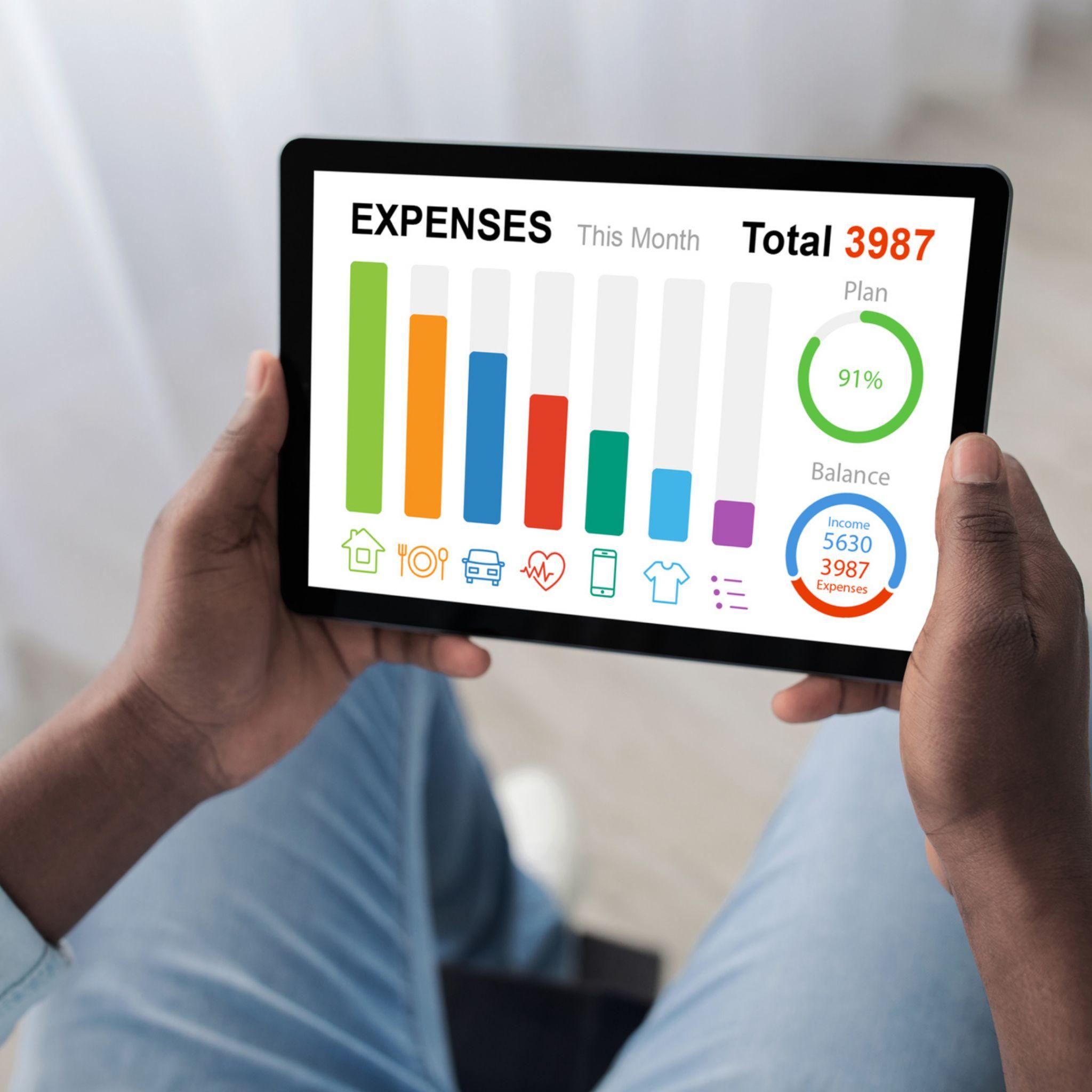 Tracking Expenses on a personal budget